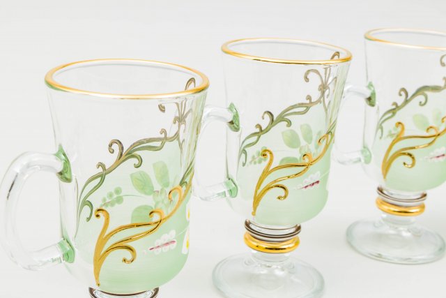 Glass enamels ideal for enhancing glassware designs